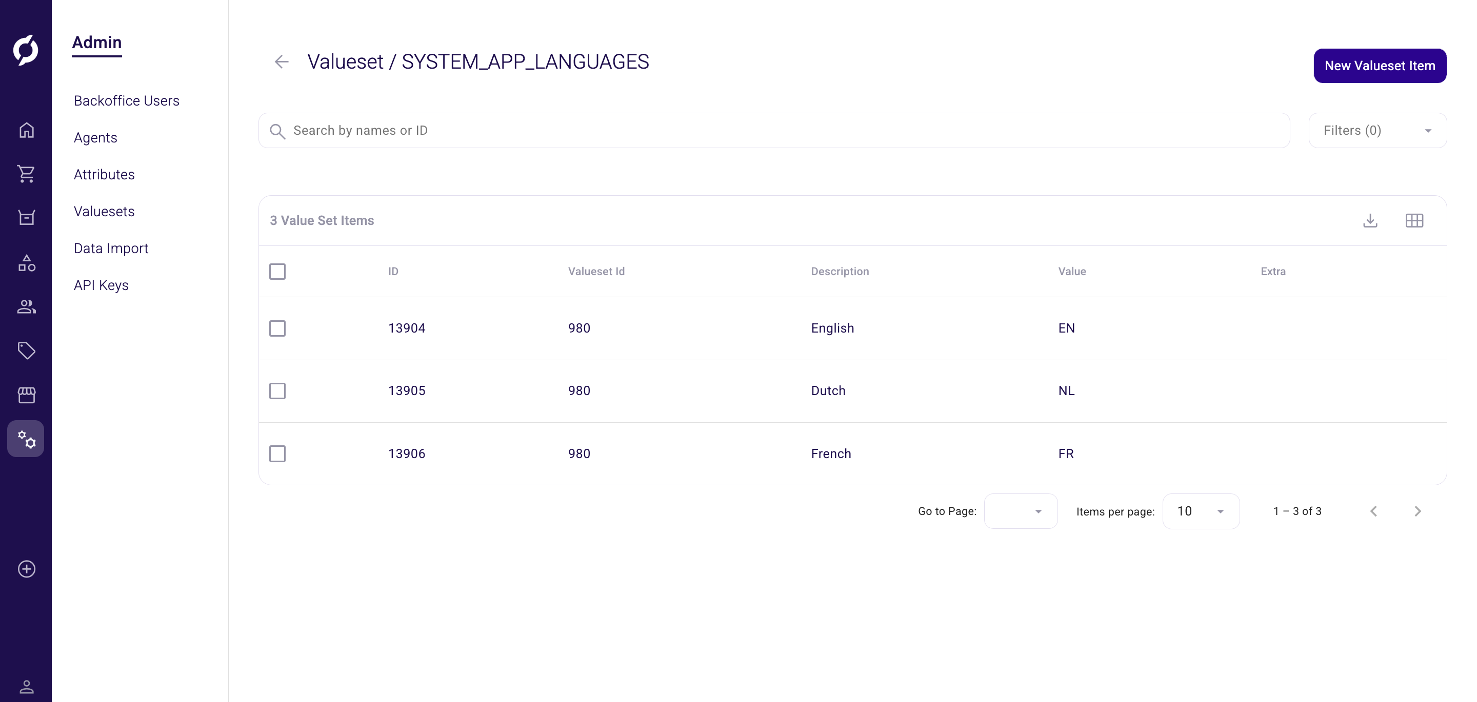 SYSTEM_APP_LANGUAGES value set in Admin